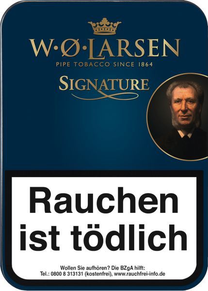 W.O. Larsen Pfeifentabak WOL Signature Ds (Dose á 100 gr.)