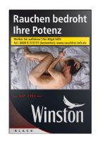 Winston Zigarette Black OP L 8,-€ (10x20er)