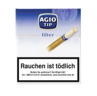 Agio Zigarren/Zigarillos Filter Tip Blau (Schachtel á 20 Stück)