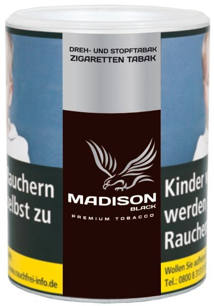 Madison Feinschnitt Zware / Black Ds. (Dose á 120 gr.)