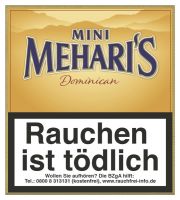 Meharis Zigarren/Zigarillos Mini Dominican (Schachtel á 20 Stück)