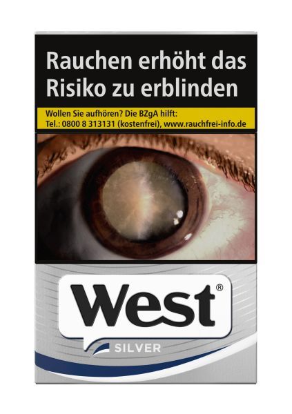 West Zigarette Silver 8,30 € (10x20er)