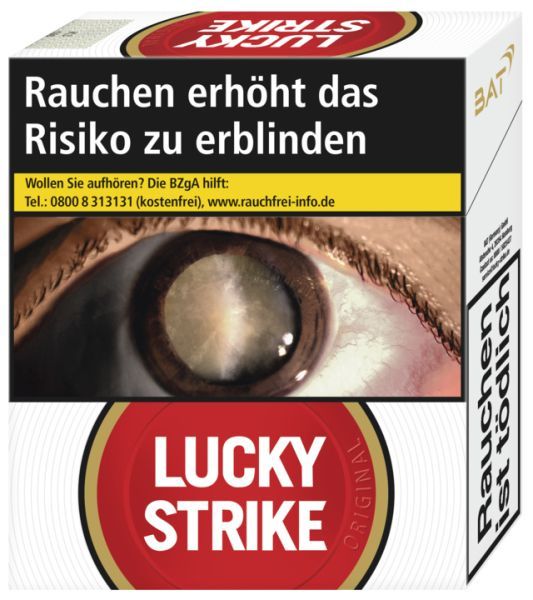 Lucky Strike Zigarette Lucky Original Red SUPER (8x30er)