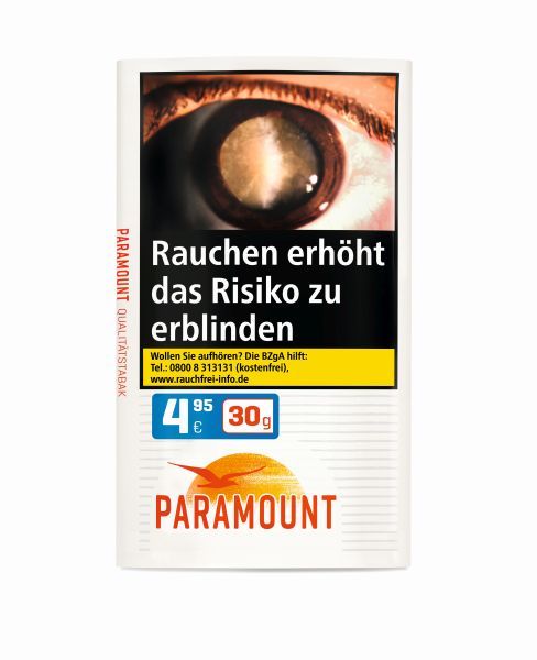 Paramount Feinschnitt PARAMOUNT Tob. Pg. (Pouch á 30 gr.)