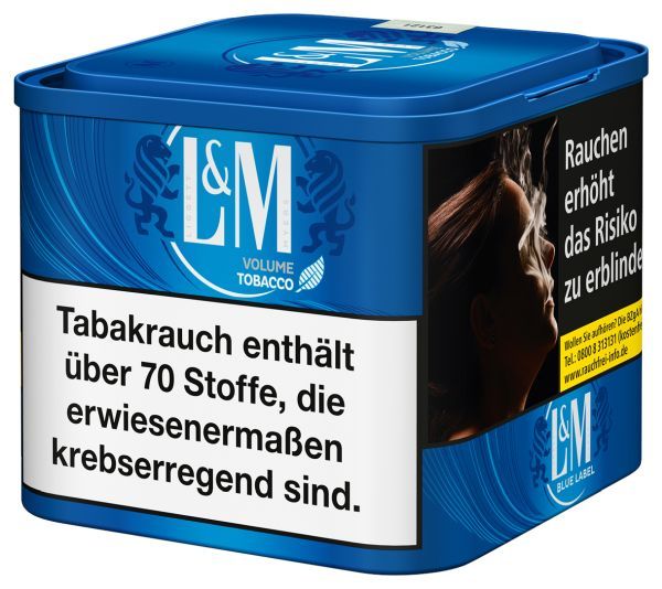 L&M Feinschnitt Tob.Blue Volumen M Ds. (Dose á 40 gr.)