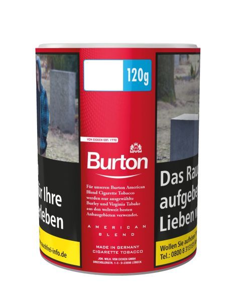 Burton Feinschnitt Tob. Original Red Ds. (Dose á 120 gr.)