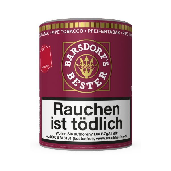 Barsdorf Käptn Bester Pfeifentabak Barsd.Käpt'n Bester Red Pipe Blend (Dose á 160 gr.)