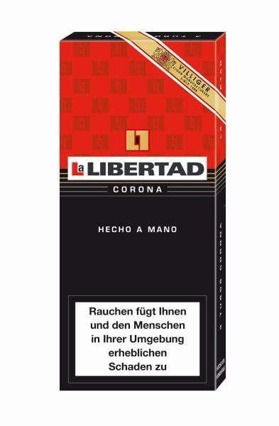 Villiger Zigarren/Zigarillos La Libertad Corona Tubo 3er ( á 3 Stk.)