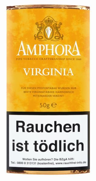 - Pfeifentabak Amphora Virginia 5228 Pg. (Pouch á 50 gr.)