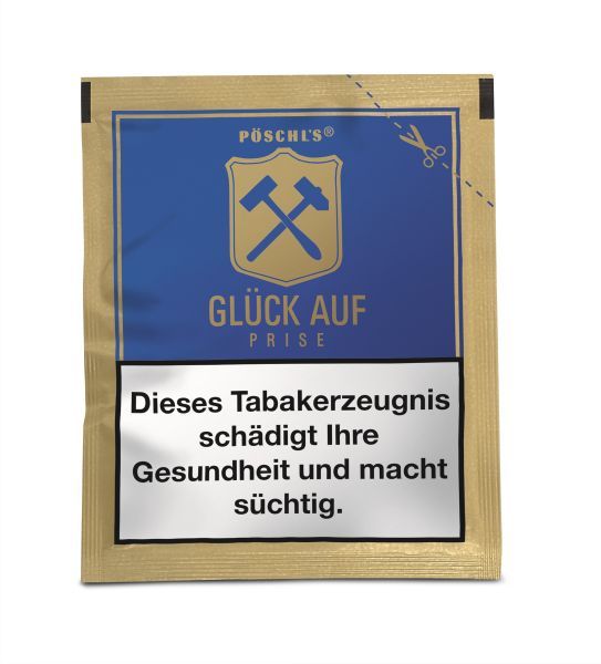 - Pfeifentabak Glück Auf Prisef 10g. Btl. (Beutel á 10 gr.)