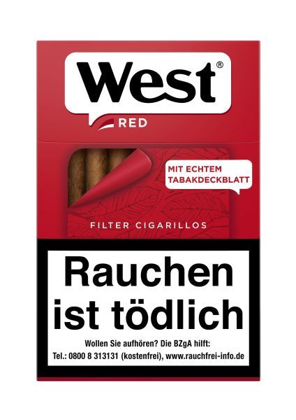 West Eco-Zigarillos Red Fi.Zigllo (10x17 Stück)