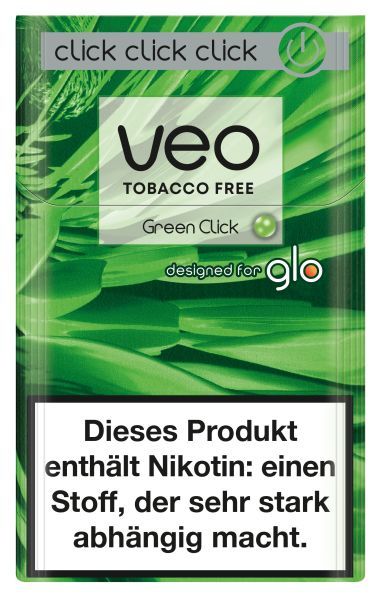 veo Zigarette Green Click ( Tabakfrei ) (10x20er)