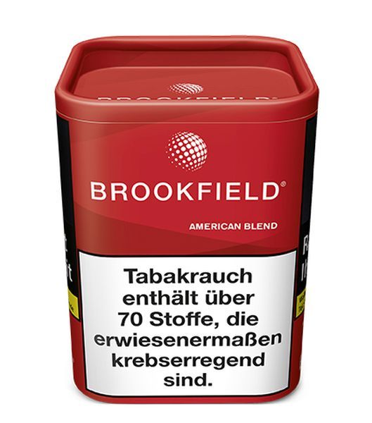 Brookfield Feinschnitt American Blend Rot Ds. (Dose á 120 gr.)