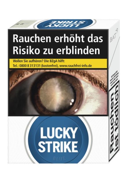 Lucky Strike Zigarette Lucky Blue XXL 22 9,-€ (12x22er)