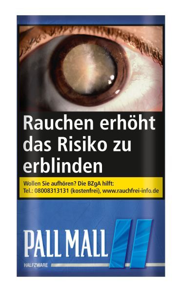 Pall Mall Feinschnitt Roll Hzw. Blau Tob. Pg. (Pouch á 30 gr.)