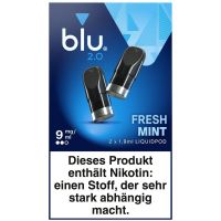 blu 2.0 Pod Fresh Mint 9mg/ml (2 Stück)