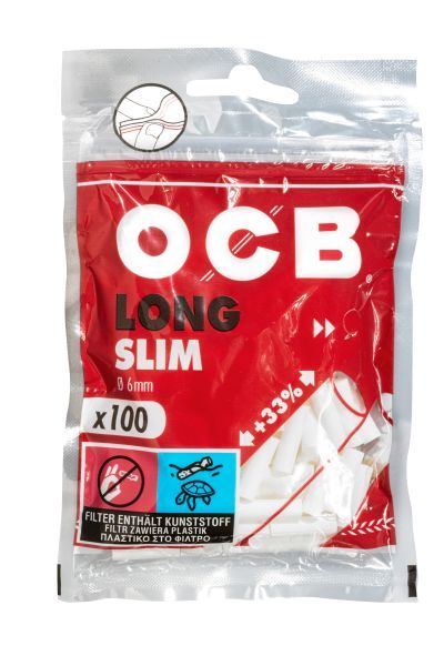 OCB Long Slim Fi. 6mm 100er (100 Stück)