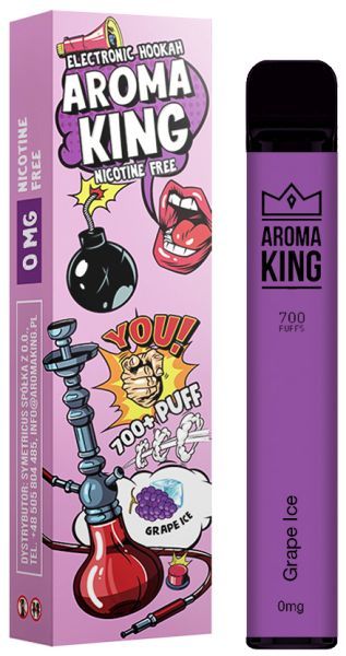 Aroma King Shisha2Go 0mg Grape Ice (1 Stk.)