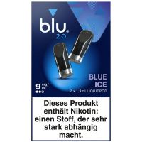 blu 2.0 Pod Blue Ice 9mg/ml (2 Stück)