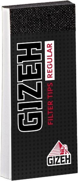 Gizeh Filter Tips KS Regular Black (24 x 35 Stück)