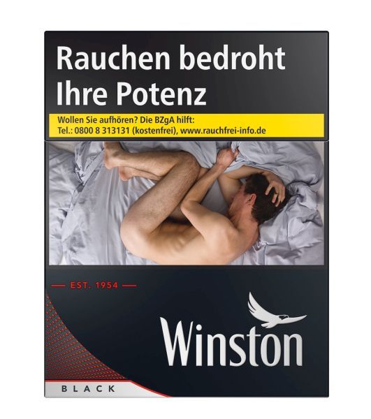 Winston Zigarette Black BP XXL-Box (8x26er)