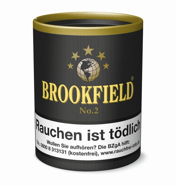 Brookfield Pfeifentabak No2 (Black Vanilla) Ds. (Dose á 200 gr.)