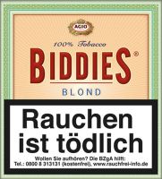 Biddies Zigarren/Zigarillos Blond (Schachtel á 20 Stück)