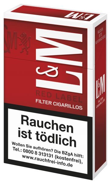 L&M Eco-Zigarillos Filter Cigarillos Red (10x17 Stück)