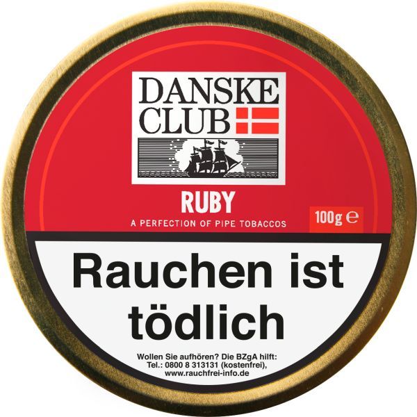 Danske Club Pfeifentabak Ruby (Cherry) Ds. (Dose á 100 gr.)