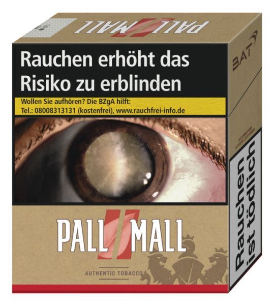 Pall Mall Zigarette Authentic Red Super 12,00€ (8x32er)