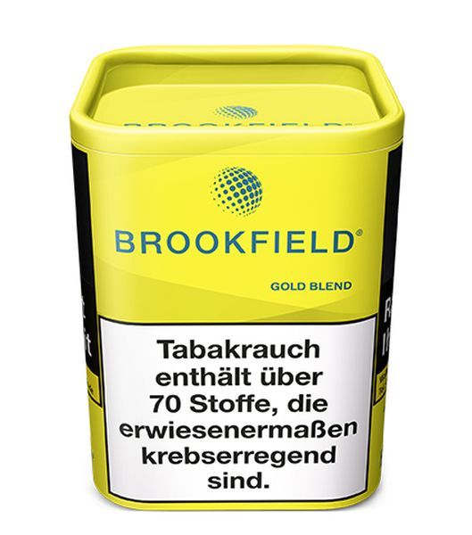 Brookfield Feinschnitt Gold Blend Gelb Ds. (Dose á 120 gr.)