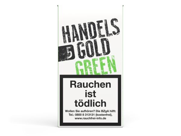 Handelsgold Zigarren/Zigarillos Handelsg. Green Cgllo - Apple 205 (Schachtel á 5 Stück)