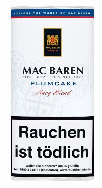 Mac Baren Pfeifentabak McB Plumcake 5135 Pg. (Pouch á 50 gr.)