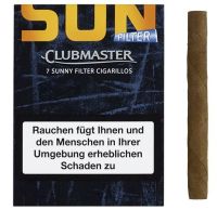 Clubmaster Zigarren/Zigarillos SUN Filter Cgllo 382 (Schachtel á 7 Stück)