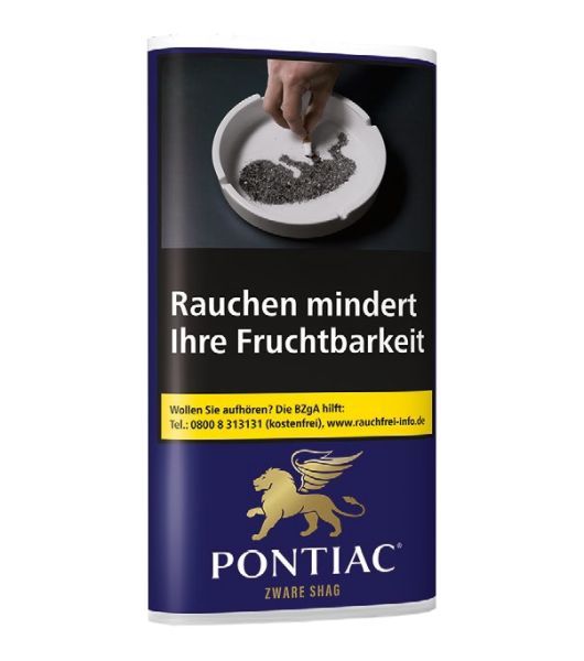 Pontiac Feinschnitt Zware Pg. (Pouch á 30 gr.)