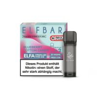 - ElfBar Elfa Pod Blueberry Cotton Candy 20mg. (2 Stk.)