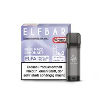 - ElfBar Elfa Pod Blue Razz Lemonade 20mg. (2 Stk.)