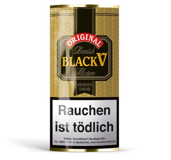 Planta Pfeifentabak Danish Black V Pg. (Pouch á 40 gr.)