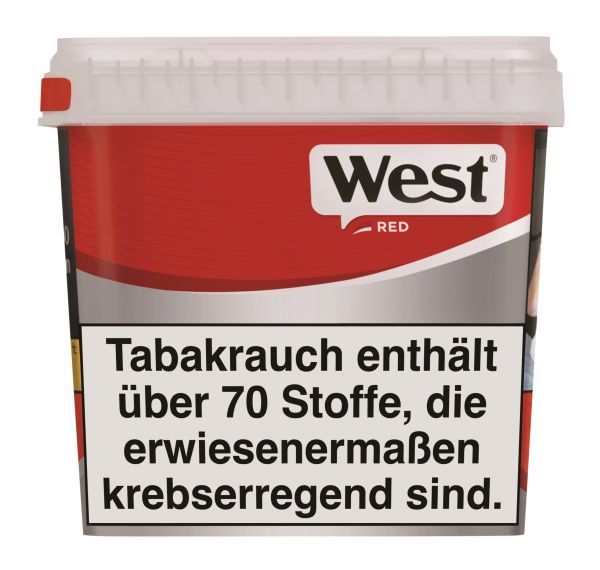 West Feinschnitt Red Vol. Tob.Titan Box ( á 300 Stk.)