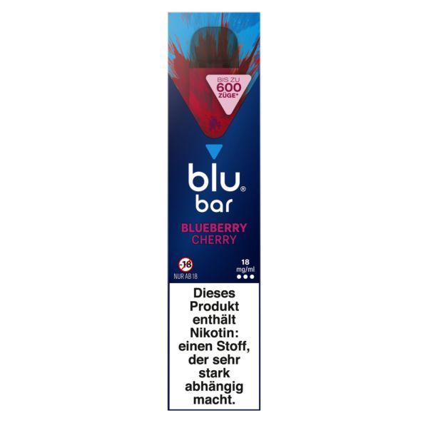 blu bar Blueberry Cherry (1 Schachtel)