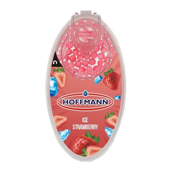 Hoffmann Aroma Kapseln Ice Strawberry Display (20 x 100 Stk.)