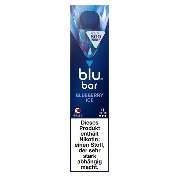 blu bar Blueberry Ice 18mg/ml (1 Schachtel)