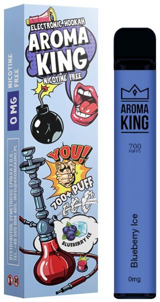 Aroma King Shisha2Go 0mg Blaubeere Ice (1 Stk.)